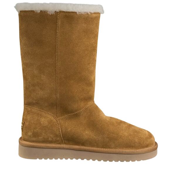 Koolaburra X UGG Women’s Kinslei Brown Suede Winter Boots Size US 7 - Picture 4 of 11